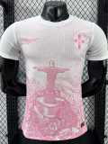 [PLAYER] 2025 Brazil Special Edition Pink Player Soccer jersey