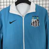 2025/26 Santos FC Azure Windbreaker