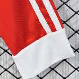 1977 Nottingham Forest Home Red Retro Long Sleeve Soccer jersey