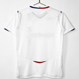 2008/09 Lyon Home White Retro Soccer jersey