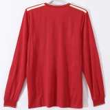 1986/87 LIV Home Red Retro Long Sleeve Soccer jersey