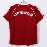 2006/07 Bayern Home Red Retro Soccer jersey
