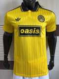 [PLAYER] 2025 Oasis Joint Edition Yellow #25 Player Soccer jersey