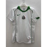 2004 Mexico Away White Retro Soccer jersey