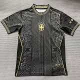 2025 Brazil Black Training Shirts