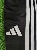 2025 Germany Black Half Pull Training Pants