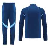 2025 Blue Half Pull Tracksuit