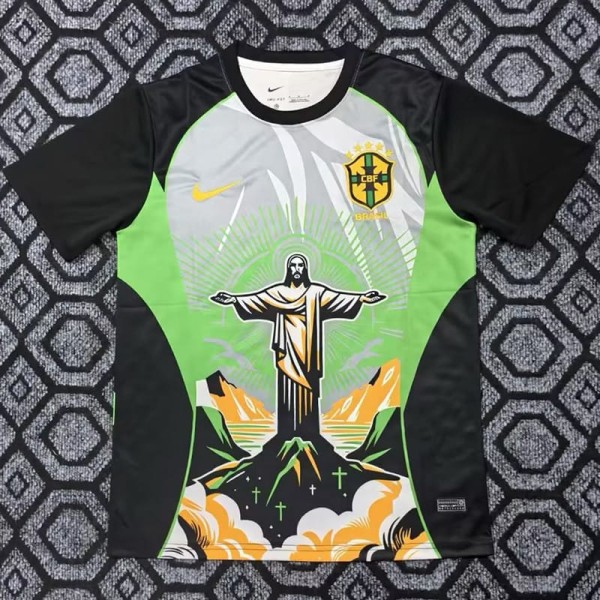 2025 Brazil Green Training Shirts