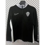2025/26 Elche CF Black Half Pull Training Shirts