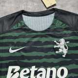 2025/26 Sporting Lisbon Special Edition Green 圣诞版 Fans Soccer jersey