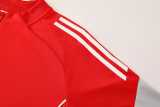 2025 Red Half Pull Tracksuit