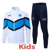 2025/26 Napoli White Kids Tracksuit