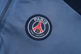 2025/26 PSG Gray Kids Half Pull Tracksuit