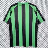 2012/13 US Sassuolo Calcio Home Green Retro Soccer jersey