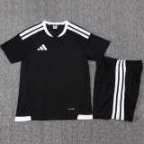 2025/26 Black Player Training Shorts Suit