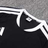 2025/26 Black Player Training Shorts Suit