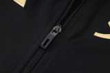 2025/26 ASN Black Kids Half Pull Tracksuit