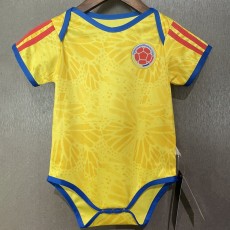 2026 Colombia Home Yellow Baby Jersey