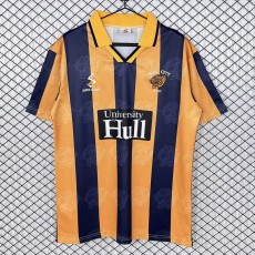 1997/98 Hull City AFC Home Yellow Retro Soccer jersey