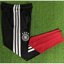 2025 Germany Black Half Pull Training Pants