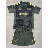 2025/26 1. FC Union Berlin Away Green Fans Kids Soccer jersey