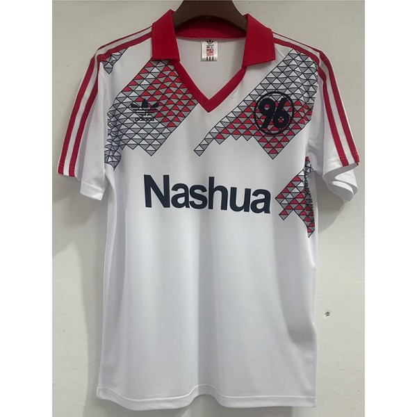 1991 Hannover 96 White Retro Soccer jersey