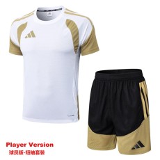 2025/26 White Player Training Shorts Suit