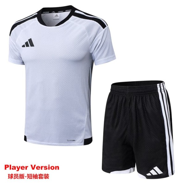 2025/26 White Player Training Shorts Suit