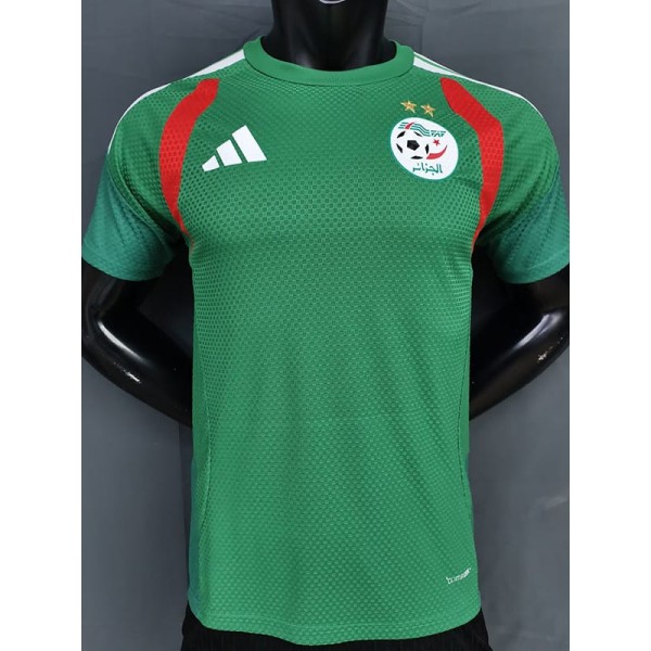 2026 Algeria Green Player Training Shirts