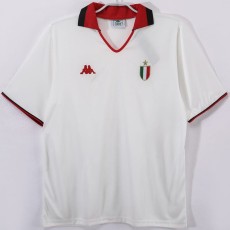 1988/89 ACM Away White Retro Soccer jersey