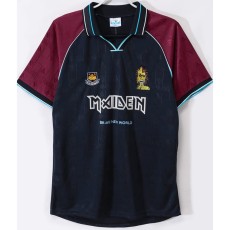 1999 West Ham Home Dark Blue Retro Soccer jersey