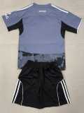 2025/26 Frankfurt 3RD Gray Fans Kids Soccer jersey