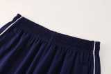 2025 Dark Blue Half Pull Tracksuit