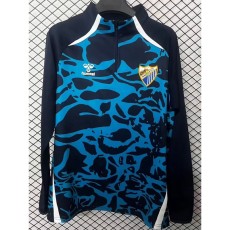 2025/26 Malaga CF Dark Blue Half Pull Training Shirts