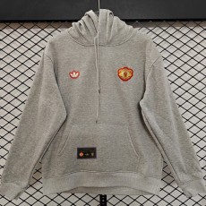 2025/26 Man Utd Gray Hoody