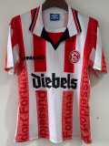 1998 Fortuna Dusseldorf Home Red Retro Soccer jersey