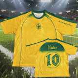 2025 Brazil Yellow Training Shirts