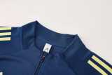2025 Blue Half Pull Tracksuit