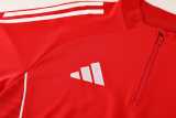 2025 Red Half Pull Tracksuit
