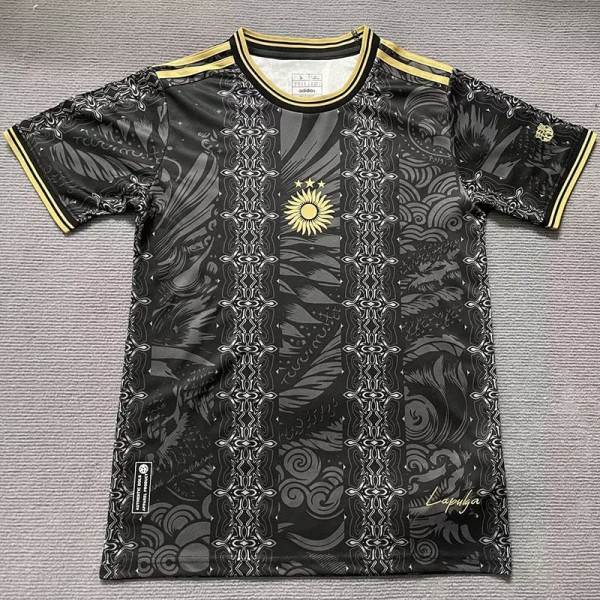 2025 Argentina Black Training Shirts