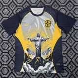 2025 Brazil Black Training Shirts