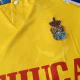 1995/96 UD Las Palmas Home Yellow Retro Soccer jersey