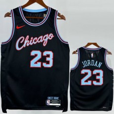 2025/26 BULLS JORDAN #23 Dark Blue NBA Jerseys