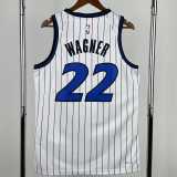 2025/26 MAGIC WAGNER #22 White NBA Jerseys