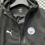 2025/26 Man City Black Outdoor Jackets Training Shirts