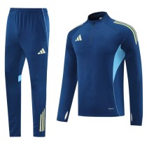 2025 Blue Half Pull Tracksuit