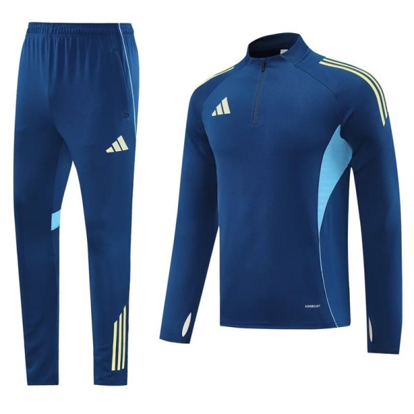 2025 Blue Half Pull Tracksuit