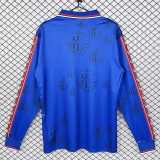 1998/99 Getafe CF Home Blue Retro Long Sleeve Soccer jersey