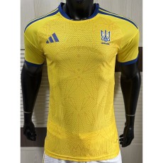 [PLAYER] 2026 Ukraine Home Yellow Player Soccer jersey