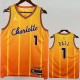 2025/26 HORNETS BALL #1 Orange NBA Jerseys
